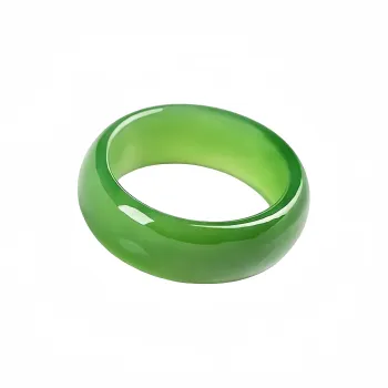 Lingxiang Yurun Ring, Plain Ring, Pinky Ring, Ring, Ring, Jade Ring Jasper Unisex