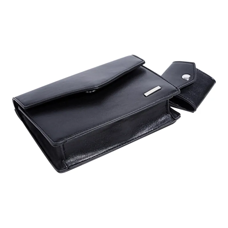 Slazenger PU Shoulder Bag, Crossbody Bag Men's Black-2