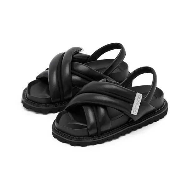 SugarSu Beach Sandals Women's Black-1