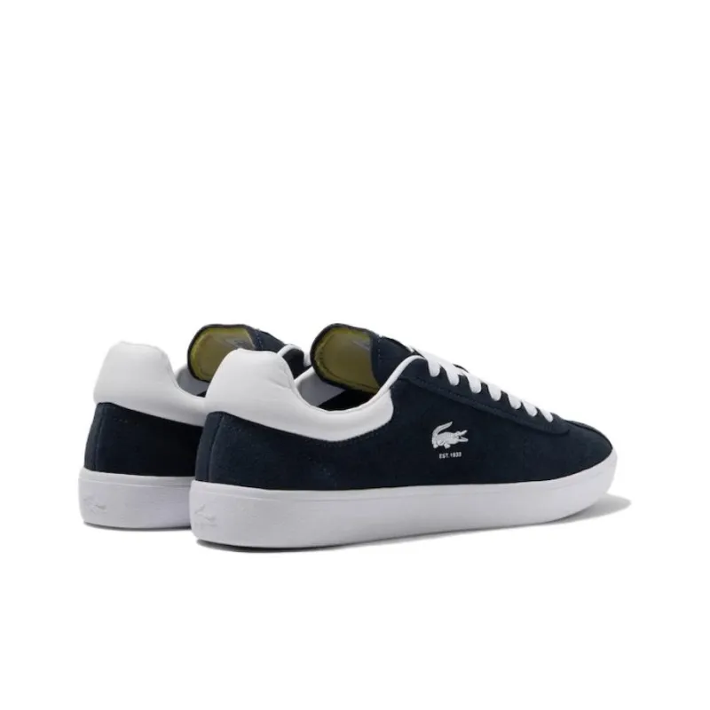LACOSTE Low Top Skateboard Shoes Men's Blue-3