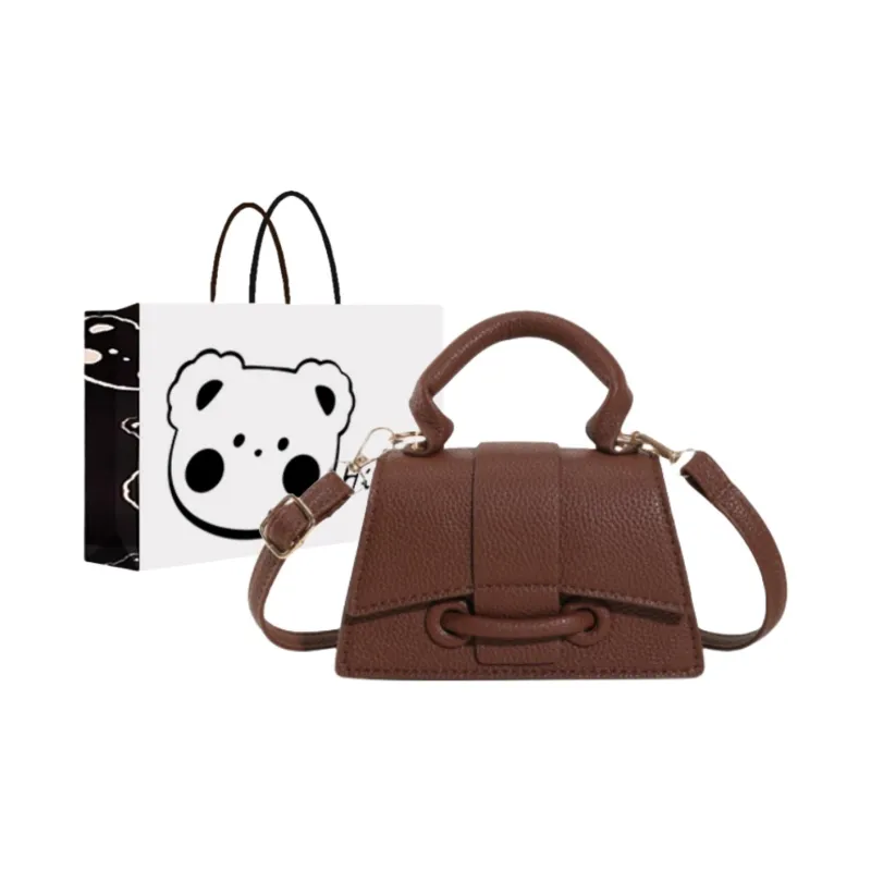 NX DOUGHNUT PU Handbag Shoulder Bag Crossbody Bag Regular Women's White Black Pink Brown-15