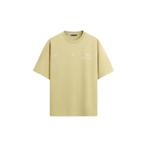 ZARA T-Shirts Men Washed Green