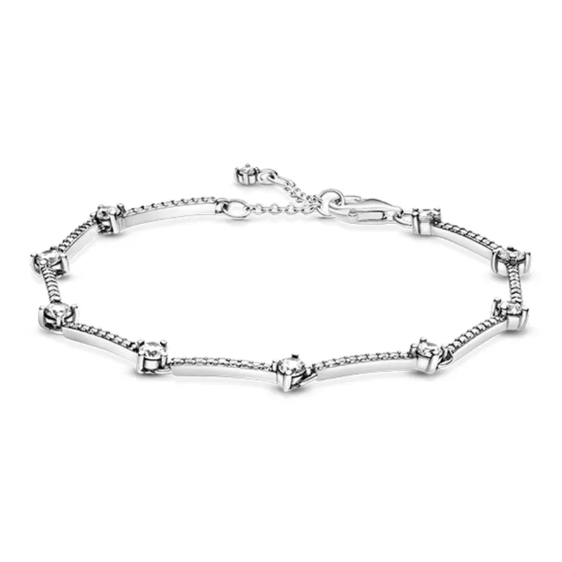 Pandora 925 Sterling Silver Bracelets Unisex Silver-0