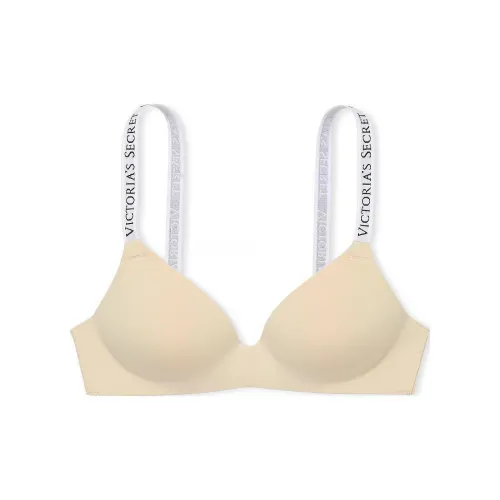 Victoria's Secret PINK THE T-SHIRT Lightly Lined WirelessBra/Marzipan Bra Women's Skin
