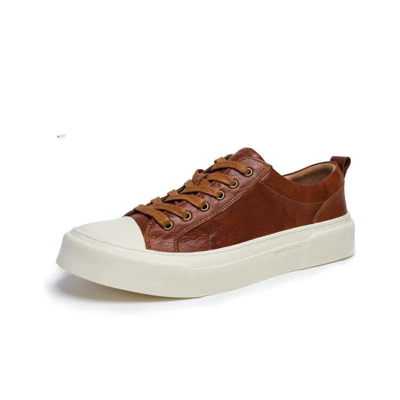 Brounvanm Breathable And Wear-resistant Low-Top Skateboard Shoes Men's-1