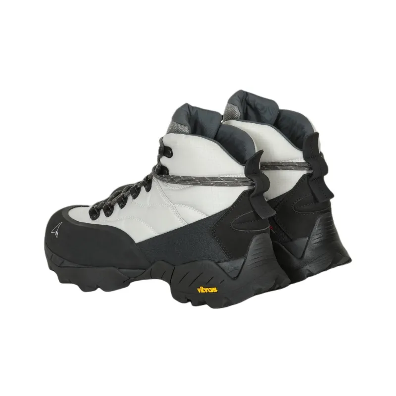 ROA High Top Outdoor Shoes Unisex Gray Black-3