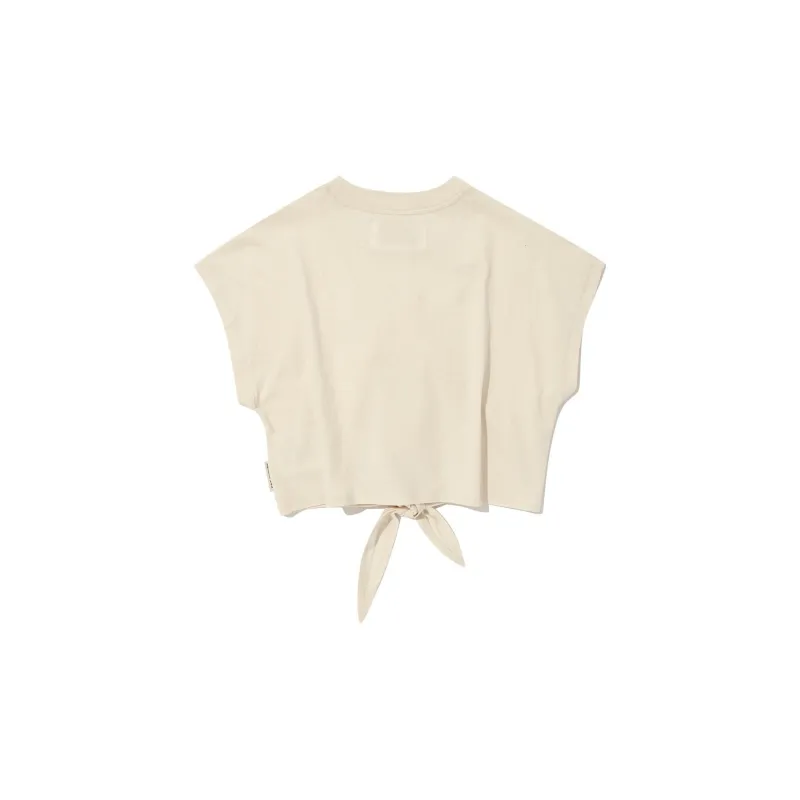 Champion SS24 Batwing Sleeve T Shirt Women's Cream-1