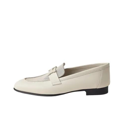 HERMES PARIS Loafers Women's Off White