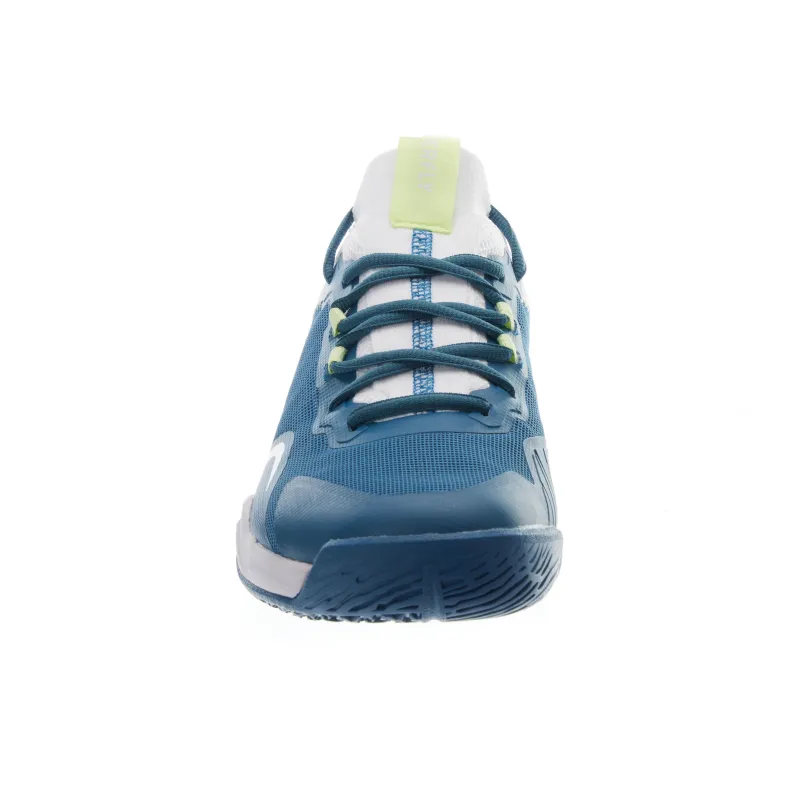 DECATHLON Anti Slip Wear Resistant Low Top Badminton Shoes Women's Blue White-4