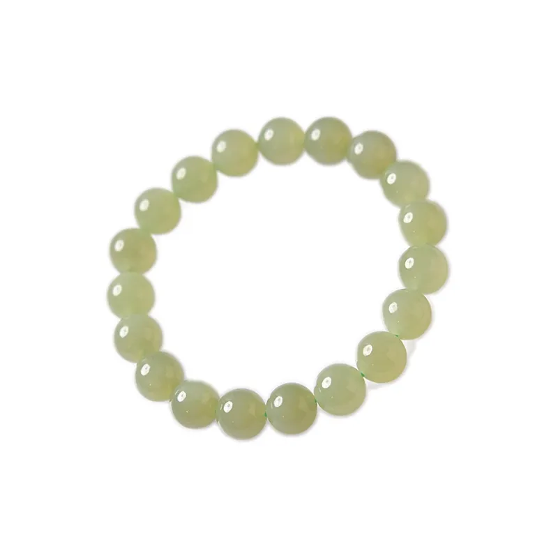 Tokai Family Bracelets Pale Greenish White Jade Women's-12