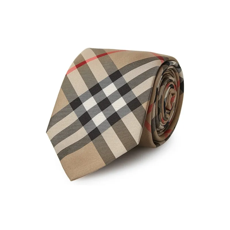 Burberry Classic Cut Check Tie-1