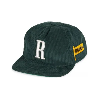 RHUDE Cotton Baseball Caps Unisex Green