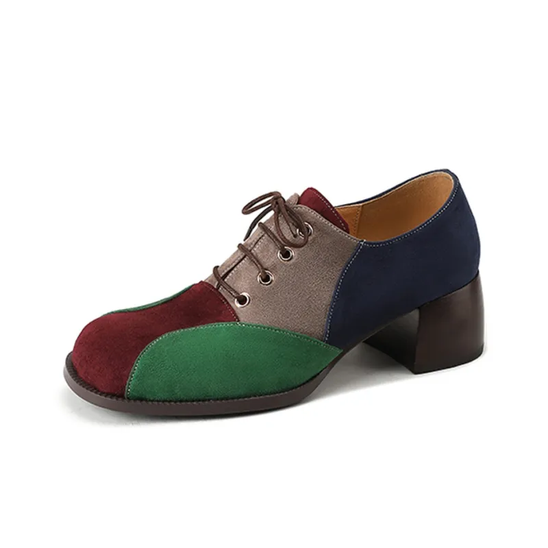 EASTTATA ET Loafers Women's Red-10