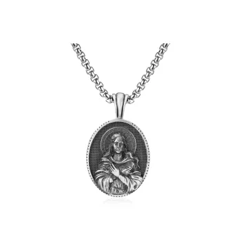 EVBEA Titanium Steel Necklaces Unisex