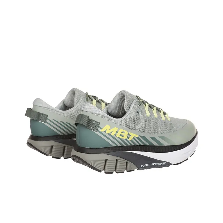 MBT Running Shoes Men Low Top White/Gray-3
