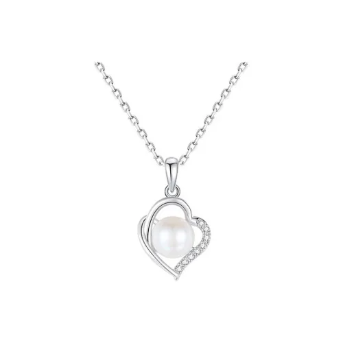 Asia Star S925 Silver Adjustable Collarbone Chain Women's