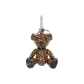 Brown Silver-Tone Buckle