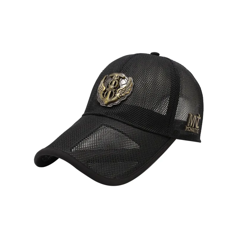 MONAITTE || Polyester Baseball Caps Unisex-0