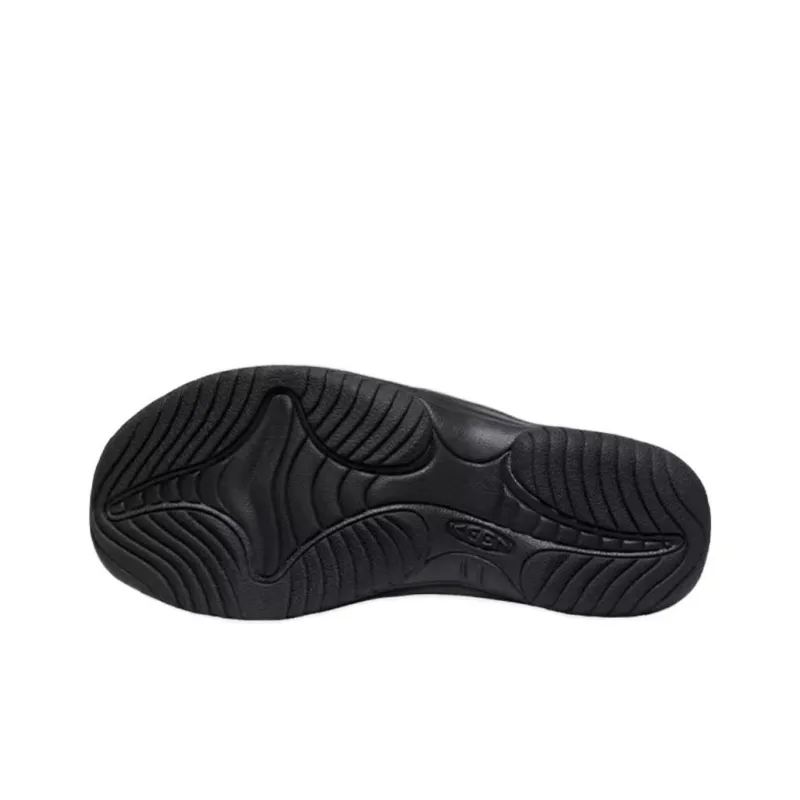 KEEN WAIMEA TG Abrasion Resistant Quick Dry Flip Flops Men's Black-4