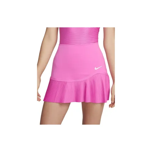 Nike Casual Short Skirts Women's Playful Pink/White Leather Pink