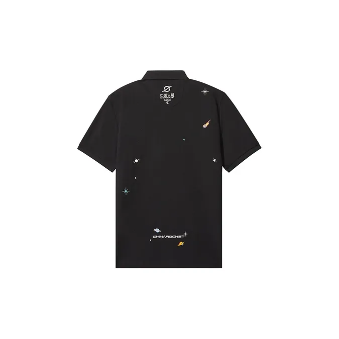 Cabbeen Polo Shirts Men Coal Black 01-1