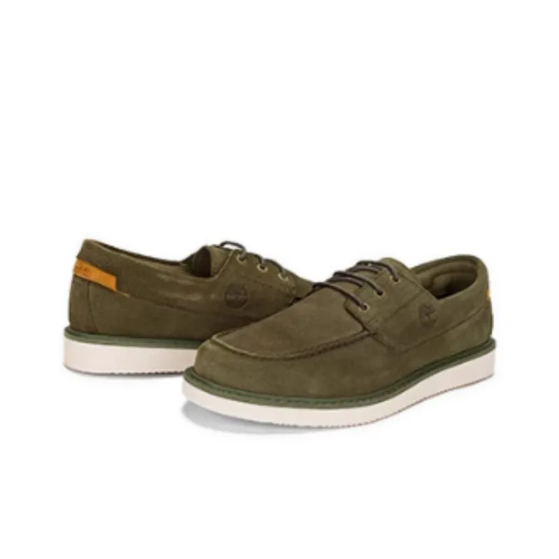 Timberland Newmarket Ii Boat Shoes 'Lichen Green'-4