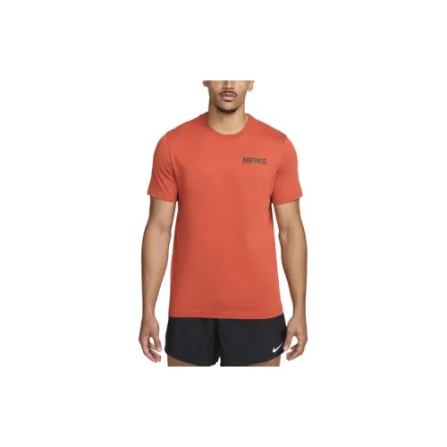 Nike T-Shirts Men Watermelon Red