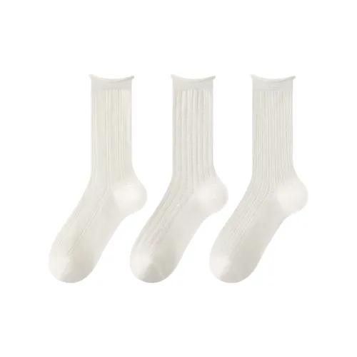 XXLLG Mid Calf Socks Women's 3 Pack