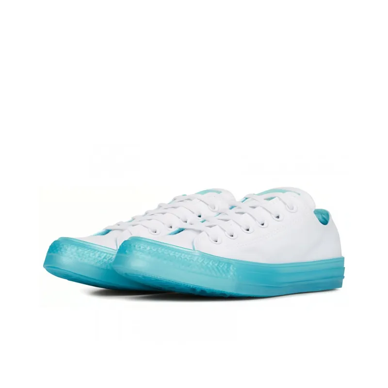 Converse Women's Chuck Taylor All Star Low 'White Bleached Aqua' Women's-2