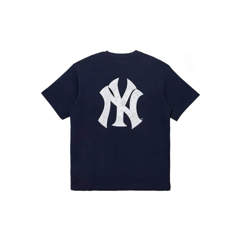 New Era T Shirts Unisex Navy Blue-2