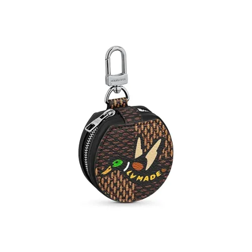 LOUIS VUITTON X Nigo Earphone Case Damier Ebene Giant 