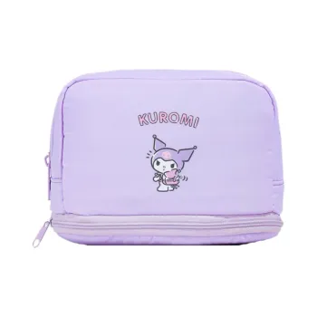Sanrio Hello Kitty Travel Storage Bag Purple Kuromi