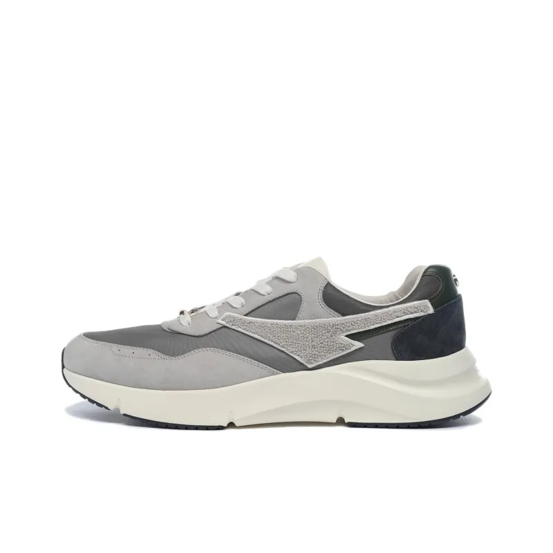 LI-NING 1990 Anti-Slip Wear-Resistant Low-Top Running Shoes Men's Gray-0
