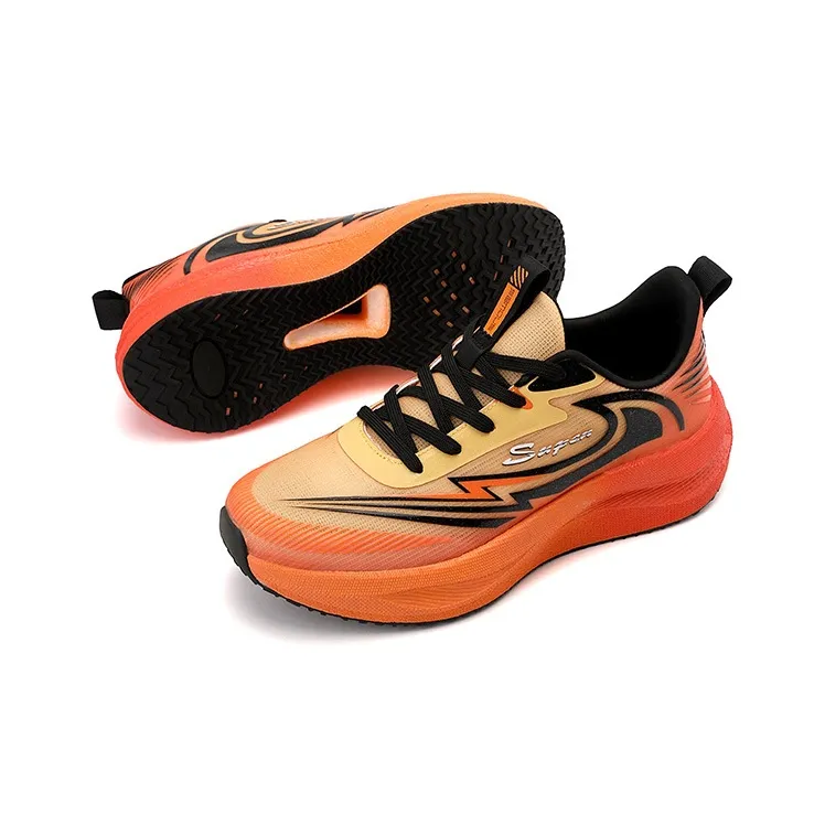 COMVIEW Breathable And Resilient Low Top Casual Running Shoes Men's-4