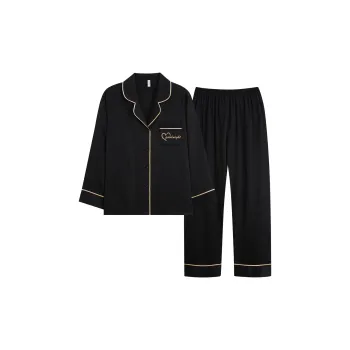 Happy Dreams Pajama Set Women's Black