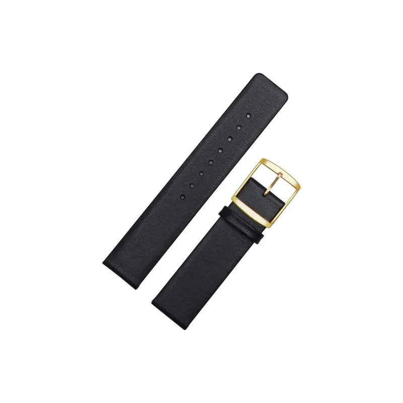 Gangjue CK Compatibility Watch Band Genuine Leather Material-4