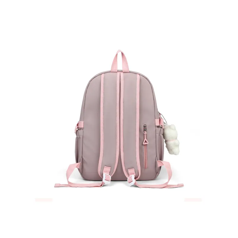 Kevin Cohen Fabric Backpack Regular Unisex Blue/Black/Pink/White-1
