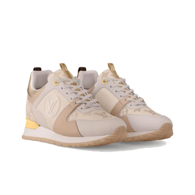 LOUIS VUITTON Run Away Low Top Casual Shoes Women's Pink-2