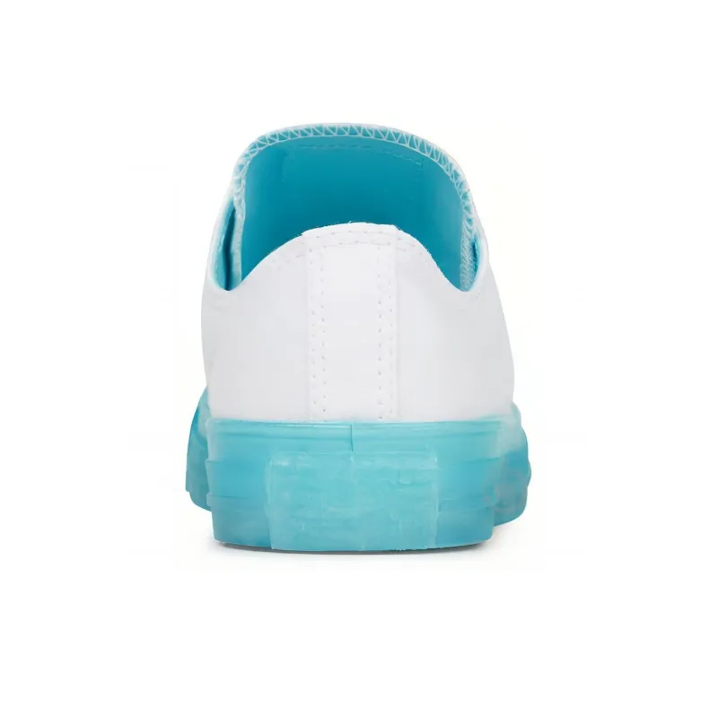 Converse Women's Chuck Taylor All Star Low 'White Bleached Aqua' Women's-3