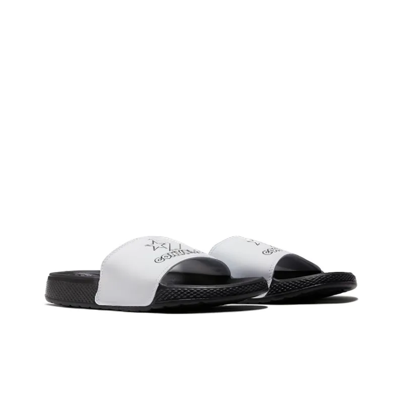 Converse All Star Slide 'White Black'-2