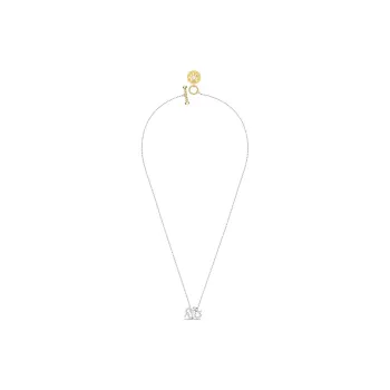 Swarovski Zodiac Aquarius Necklaces Women's Silver