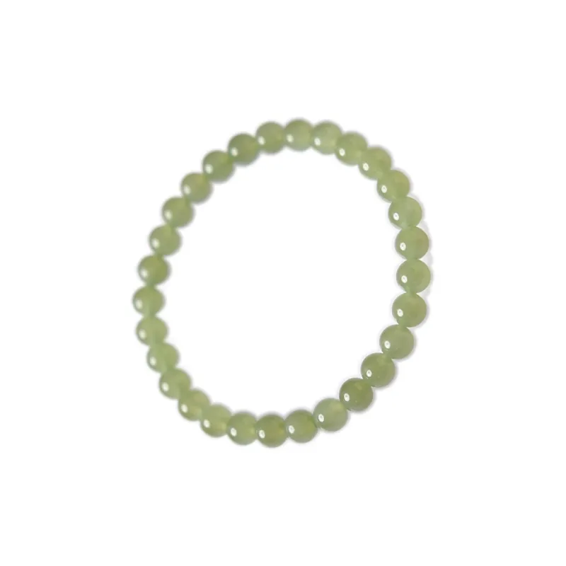 Tokai Family Bracelets Pale Greenish White Jade Women's-4