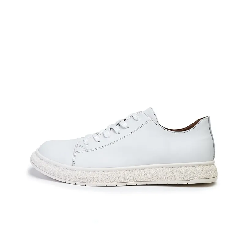 Brounvanm Casual Shoes Men's White-0