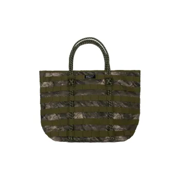 Nike Polyester Tote Bag Shopping Bag Handbag Shoulder Bag Regular Unisex Green Camouflage