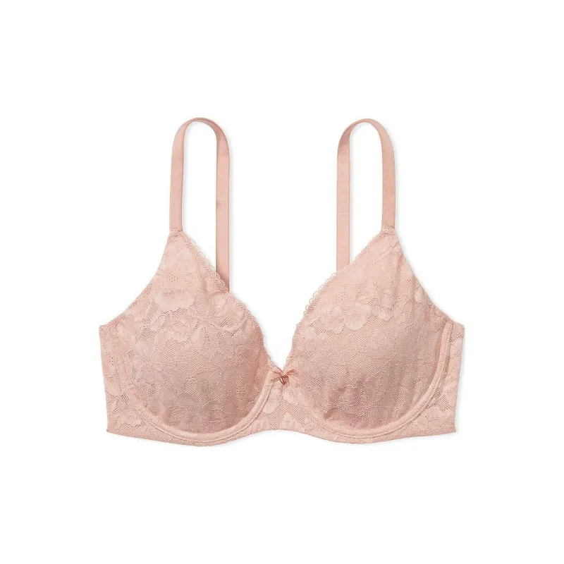 Victoria's Secret PINK BODY BY VICTORIA Invisible Lift Minimir Le Bra/Macaron Bra Women's Pink Skin-0