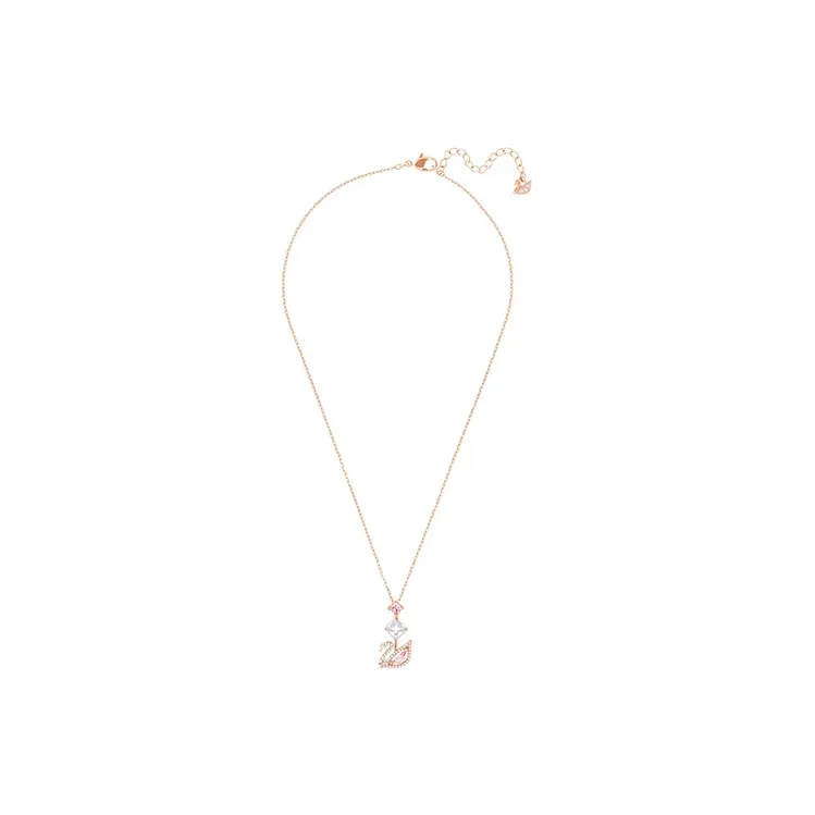 Swarovski Alloy Necklaces Women's Pink-5