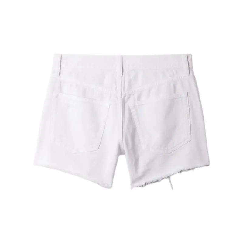 GAP Denim Shorts Women's White-1