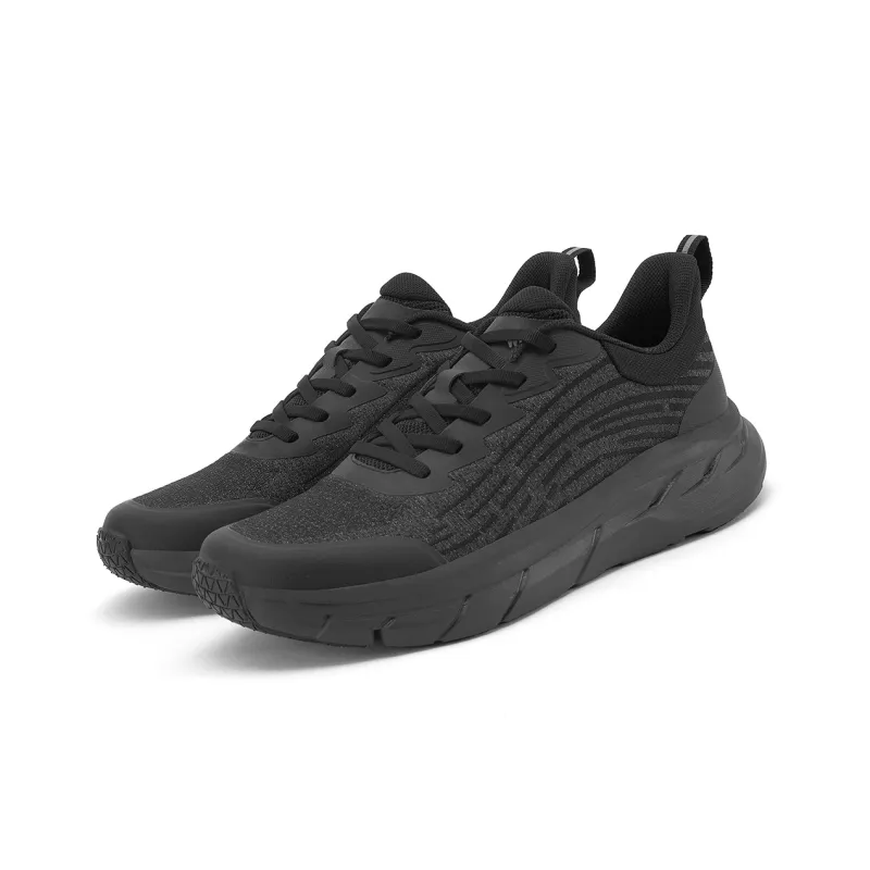 WALK SOUL Cushioning Height Increasing Wear-Resistant Lightweight Breathable Slip-Resistant Low-Top Running Shoes Men's-15