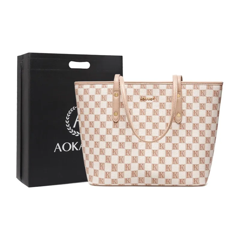 AOKANG PVC Mom Bag, Underarm Tote, Tote Bag, Shopping Bag, Shoulder Bag, Schooling Bag Women's Multicolor-11