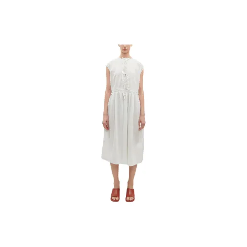 À La Garçonne Sleeveless Dresses Women's White